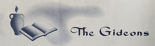 1949 logotipo de Gedeón